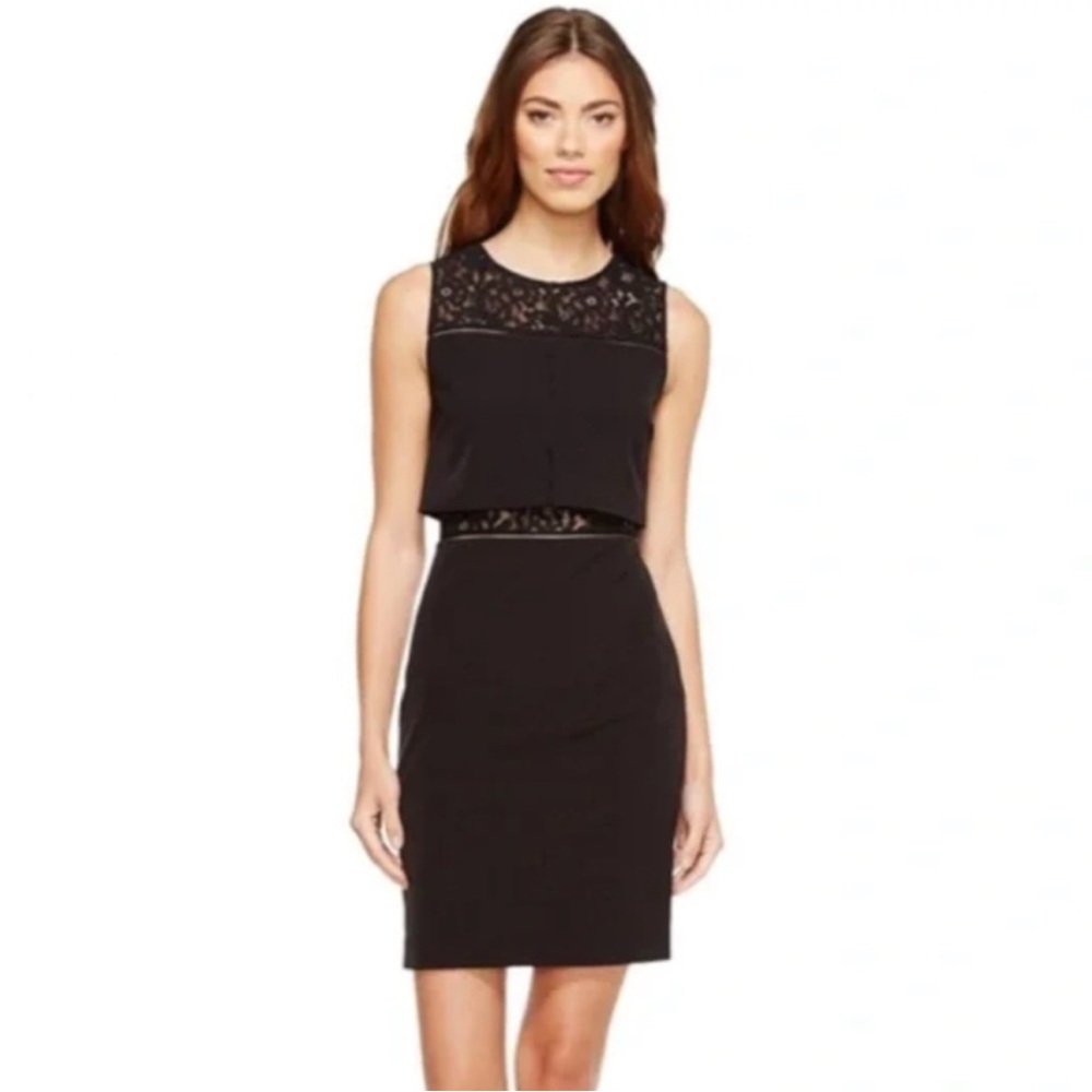 Elegant Black Lace Dress